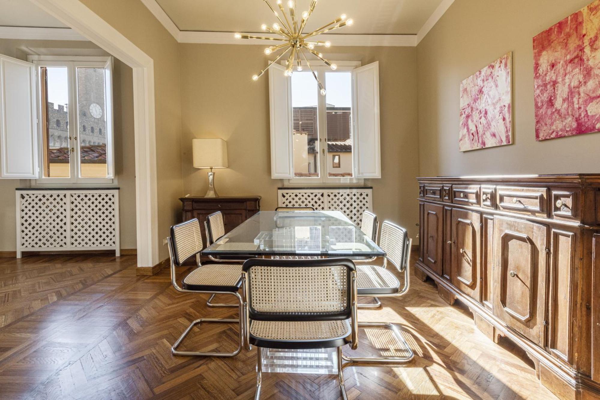 Penthouse In Piazza Della Signoria Duomo View Apartment Florenţa Exterior foto